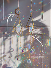 Load image into Gallery viewer, DIY KIT Crystal Sun catchers - Triangle cage
